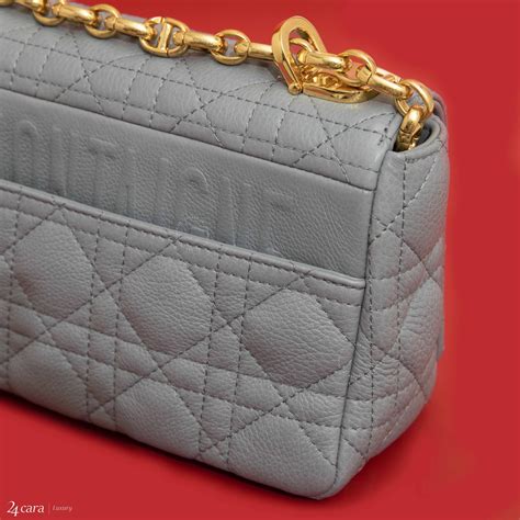 gray christian dior bag